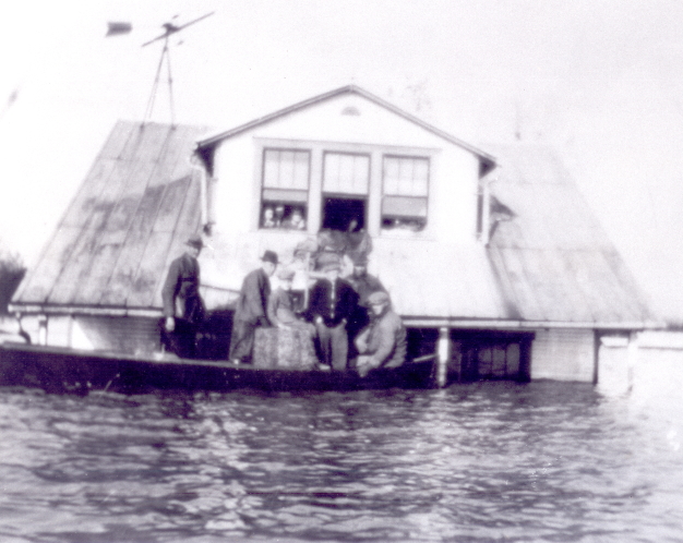 McAhron Home in Flood