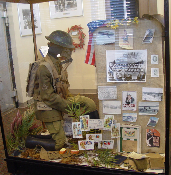 World War I Display at Museum