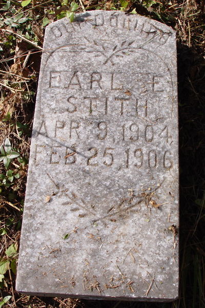 Earl E. Stith Tombstone