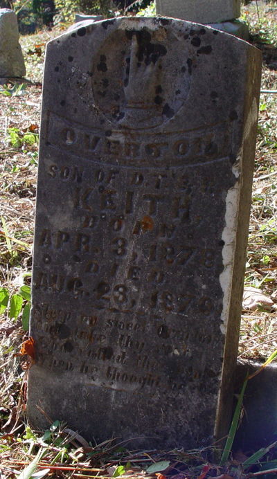 Overton Stith Tombstone
